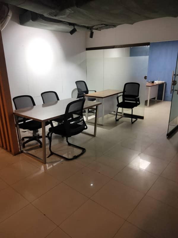 Vip fully furnished office for rent with services 4