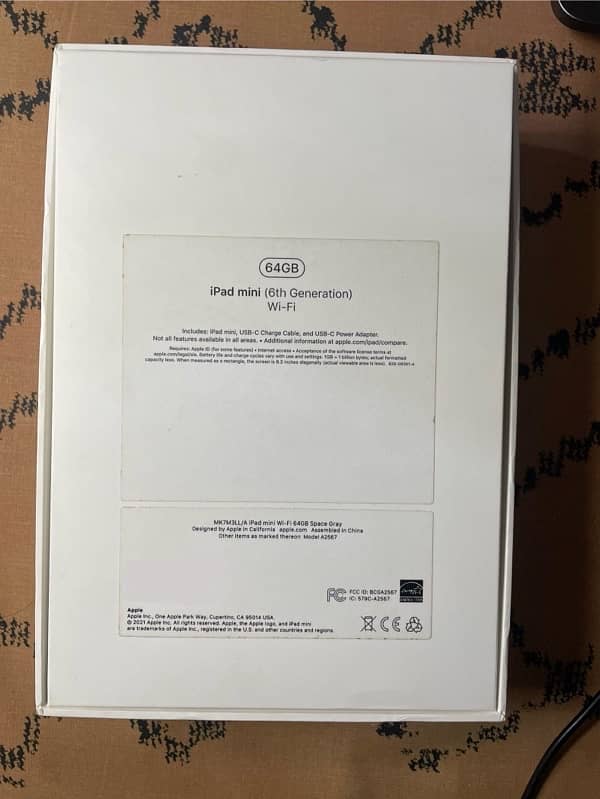 Ipad mini 6 -64Gb / wifi variant 12