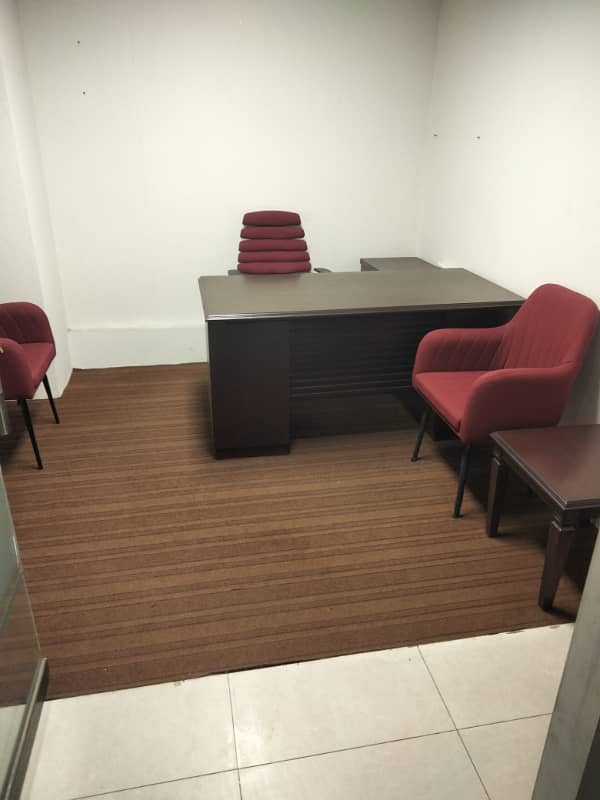 Fully furnished office for rent with services 1