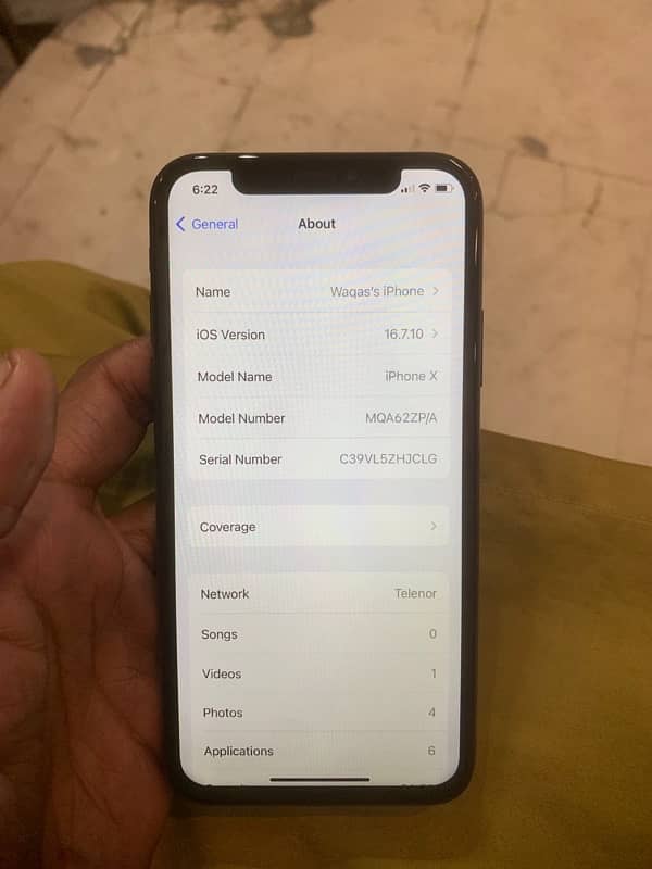 iPhone X Pta prove 3