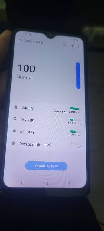 Samsung A10s PTA approve with box and charger 2