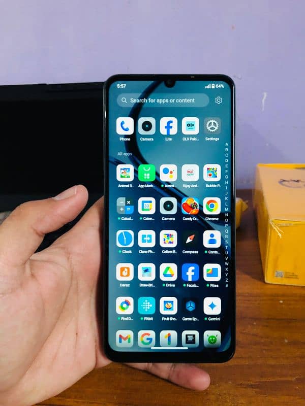 realme c61 6/128gb with box warranty 0