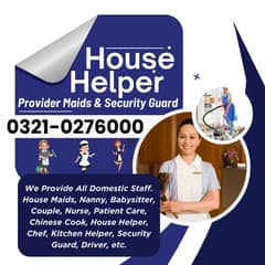 Chinese Cook , Chef , Kitchen Helper , Nanny , Babysitter Maid Driver