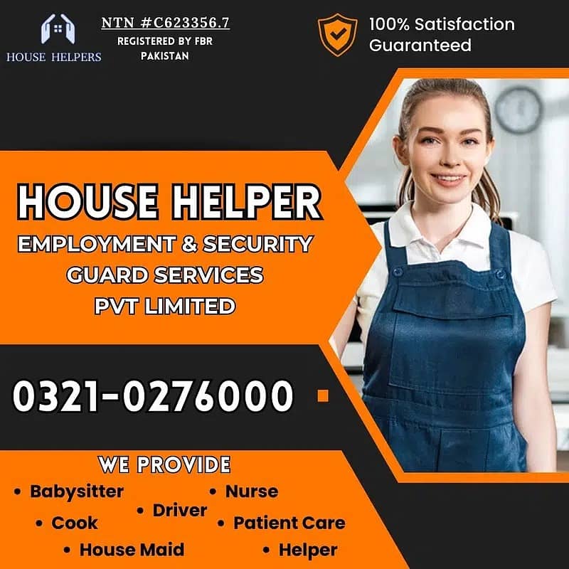 All Domestic Staff Available , Domestic Help Available , Maid , Nanny 1