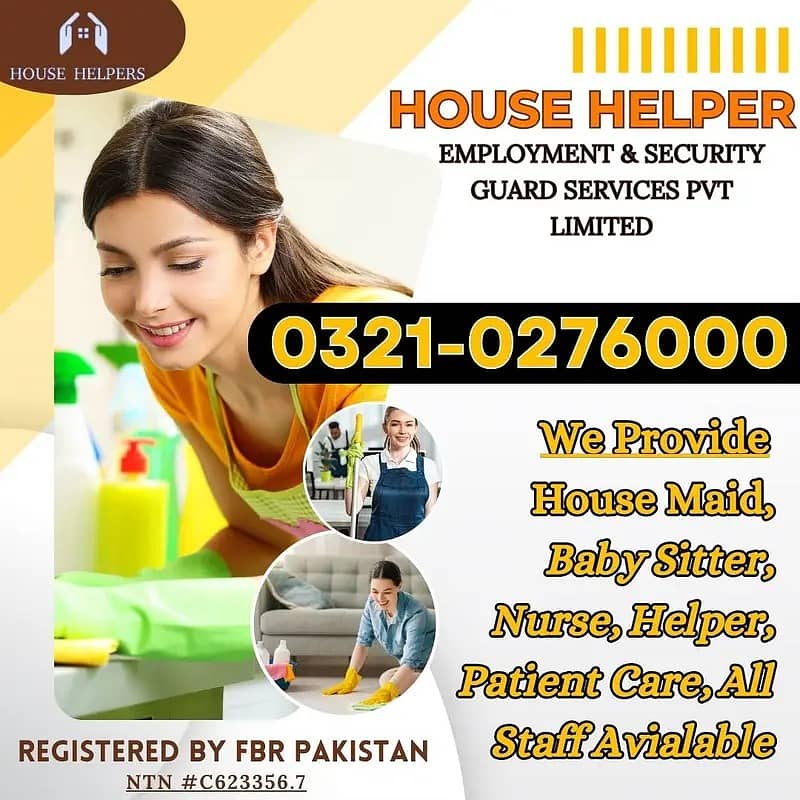 All Domestic Staff Available , Domestic Help Available , Maid , Nanny 2