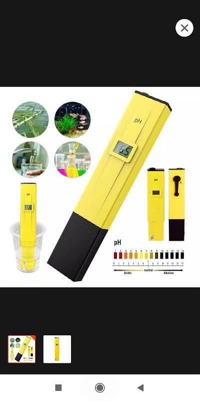 PH Meter Water purifier meter medical Accurate  PH Meter 0-14 poc 19