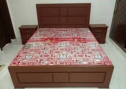 King size bed two side tble ky sath