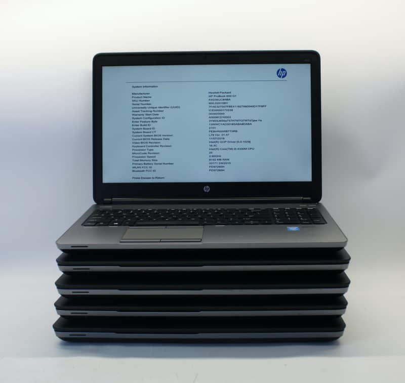 HP Probook 650 G1 Laptop (0 3 2 1 5 2 9 6 9 5 6) 0