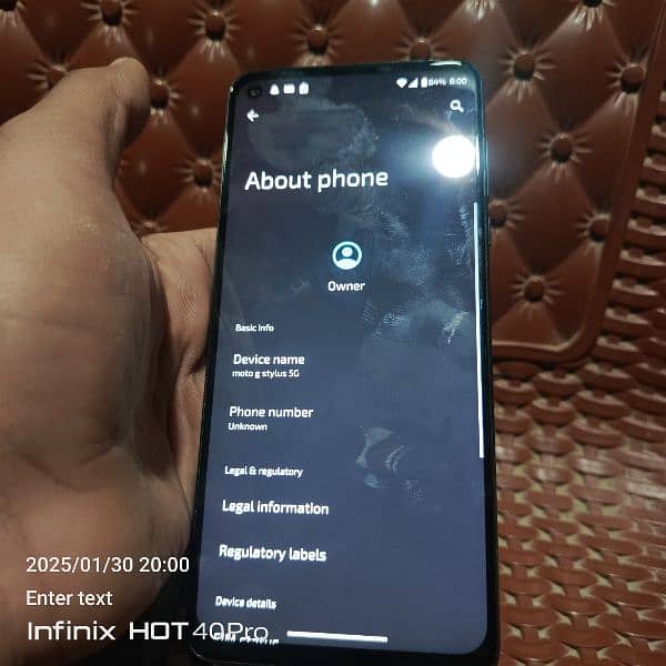 Motorola Moto g stylish 5G 4 128 GB RAM condition 10 by 9 4