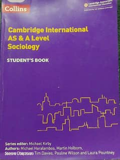 9699 As and A level Sociology. Student's book