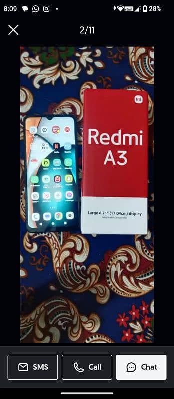 Redmi a3 4gb ram 64gd 1