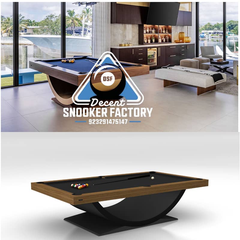 Pool Table | Snooker Table | Billiard | Underground Ball | Customize 0