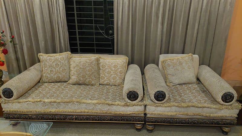 stylish and comfortable 6 seater sofa set for sale 0