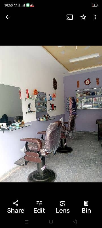 barbar chairs and all complete hair saloon assessories 9