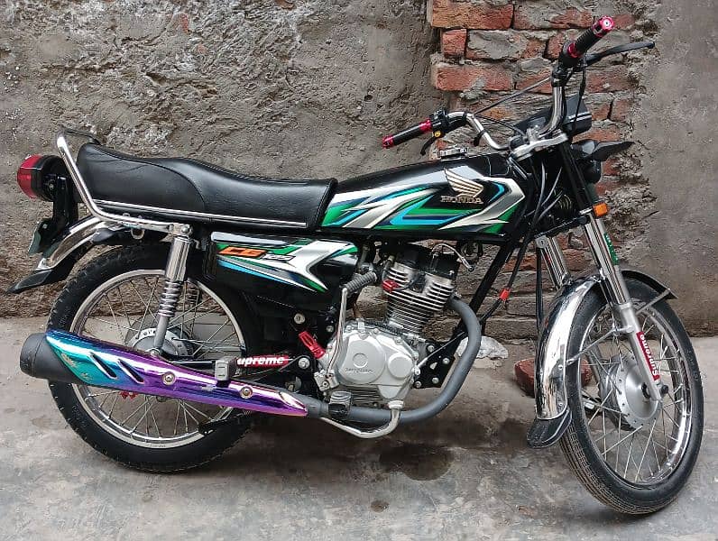 honda 125 model 2023, all original 0