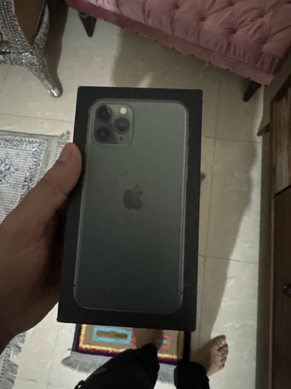 Iphone 11 pro PTA approved with box 3