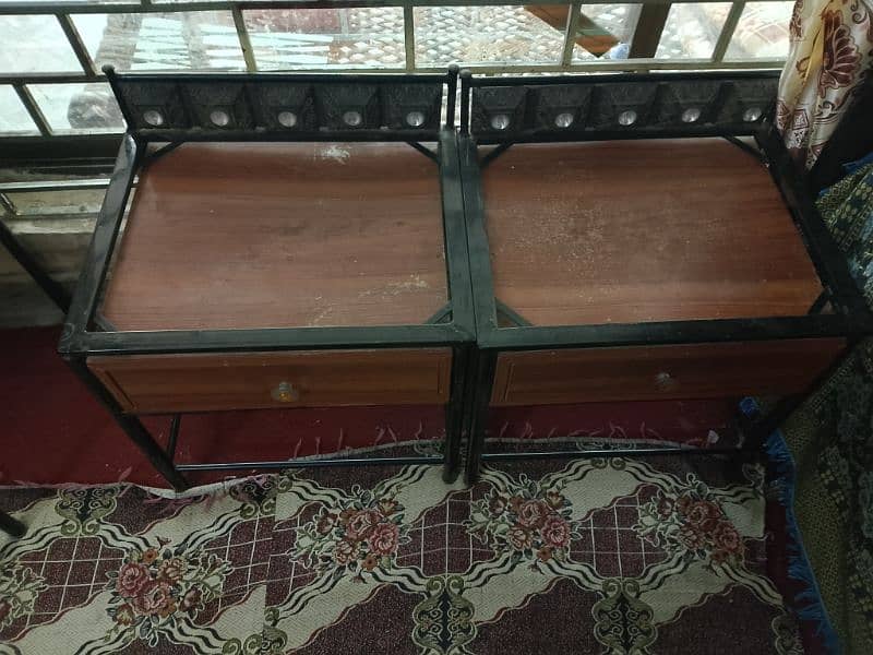 iron bed with mattress for sale 3