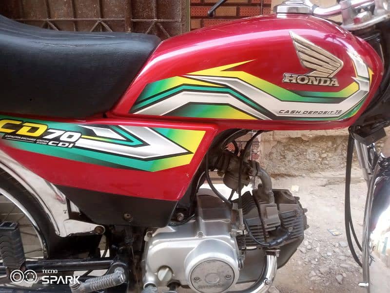 honda CD 70cc for sale urgently complete files 2