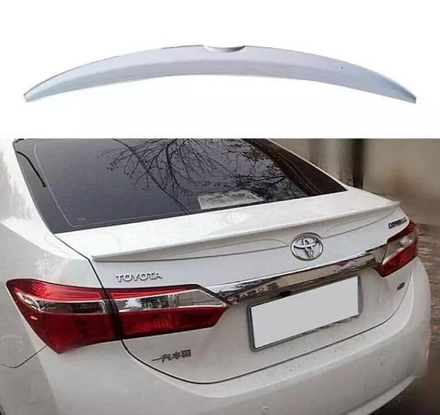 Spoiler for Toyota Corolla all models 3