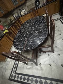 Dining Table set with 8 chairs