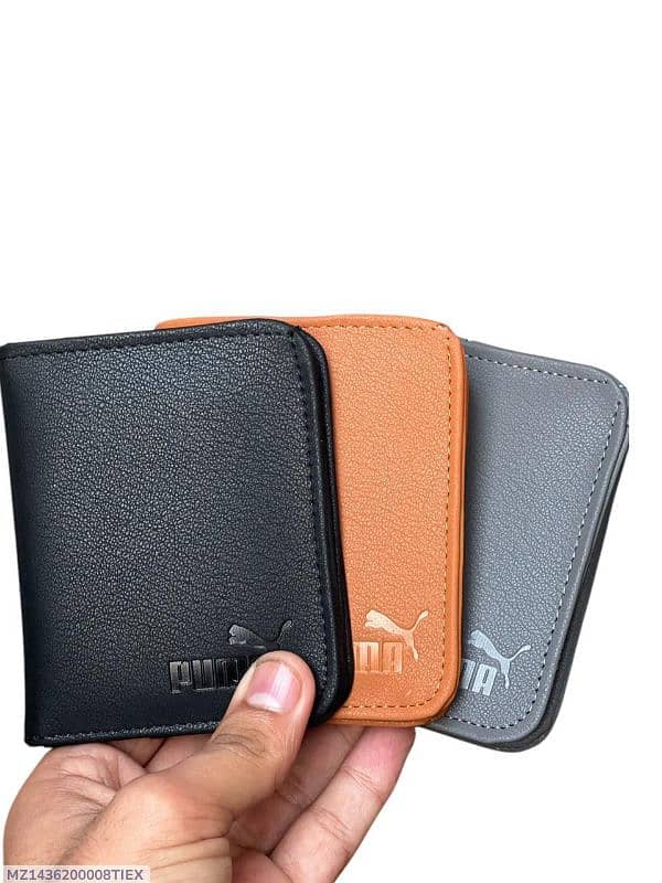 Men's PU smart wallet 0