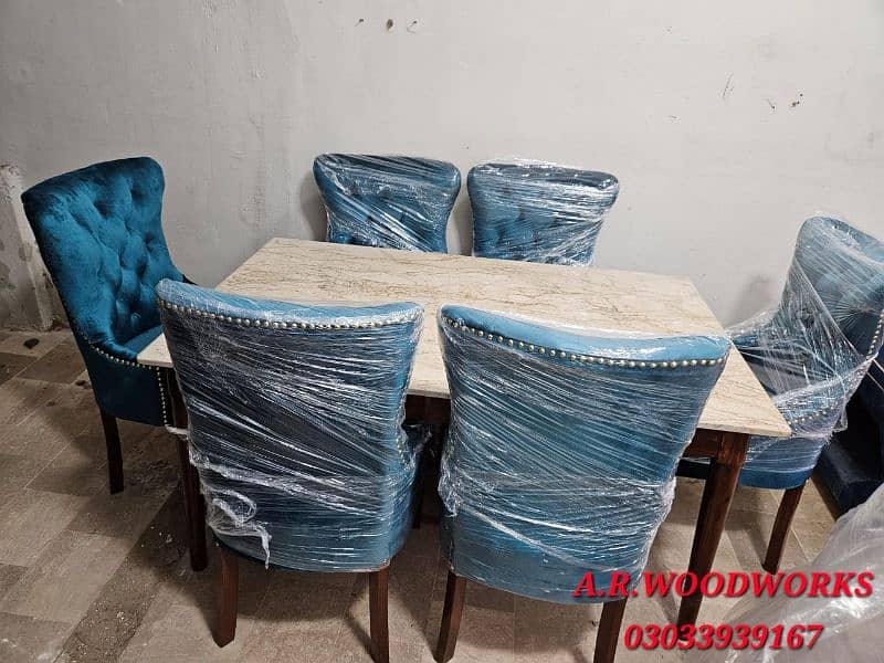 DINING TABLE / DINING CHAIRS SET / TABLE CHAIRS 1