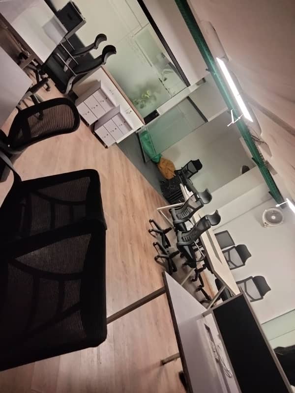 Vip fully furnished office for rent with services 3