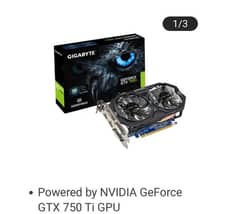 gigabyte gtx750 ti 2g gddr5