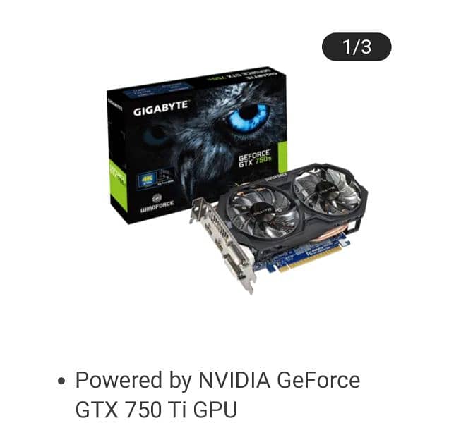 gigabyte gtx750 ti 2g gddr5 0