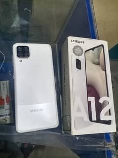 samsung a12 with box 4/128 urgent sale