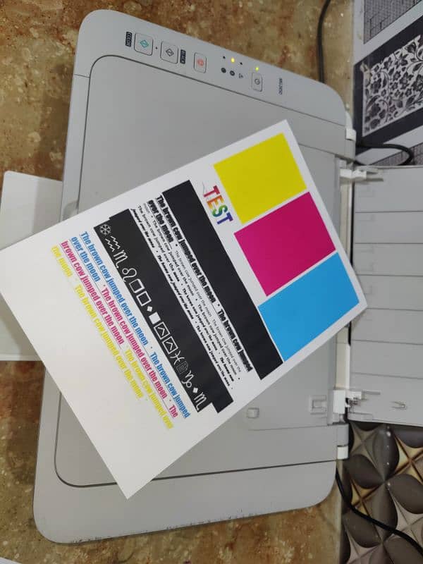 Color & Black printer copier scanner 7