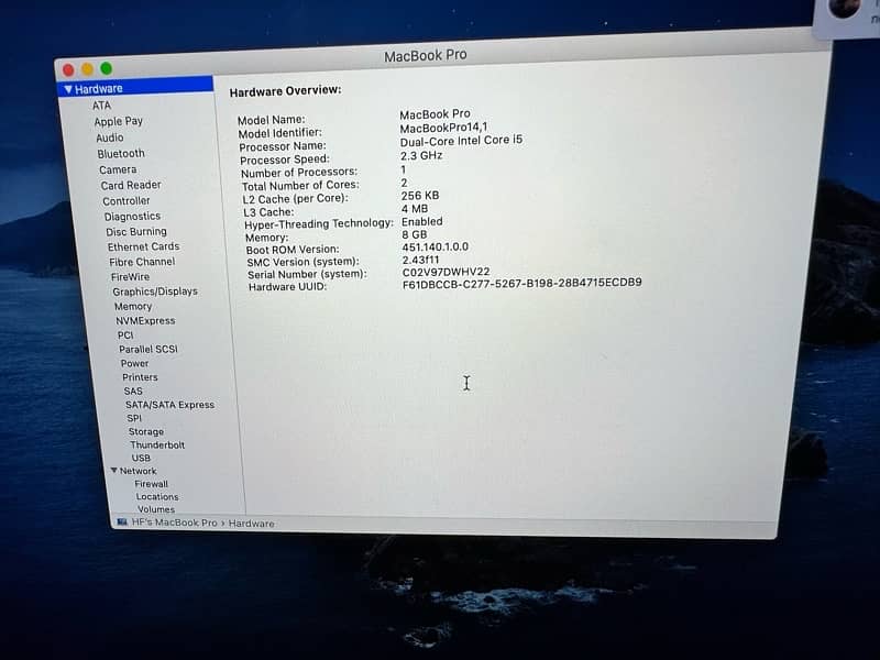 MacBook Pro 13" Model 2017 With Box 3