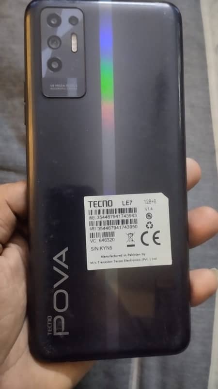 tecno pova 2 condition 10/10 with box and charger 6