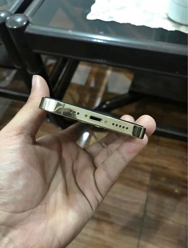 iPhone 13 Pro jv  Battery genuine part Golden colour 2