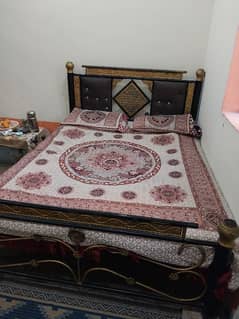 Iron double bed