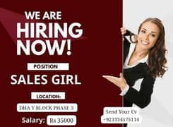 sales girl