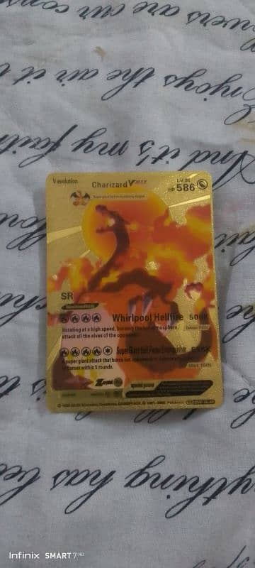 Golden edition pokemon Charizard cards 9