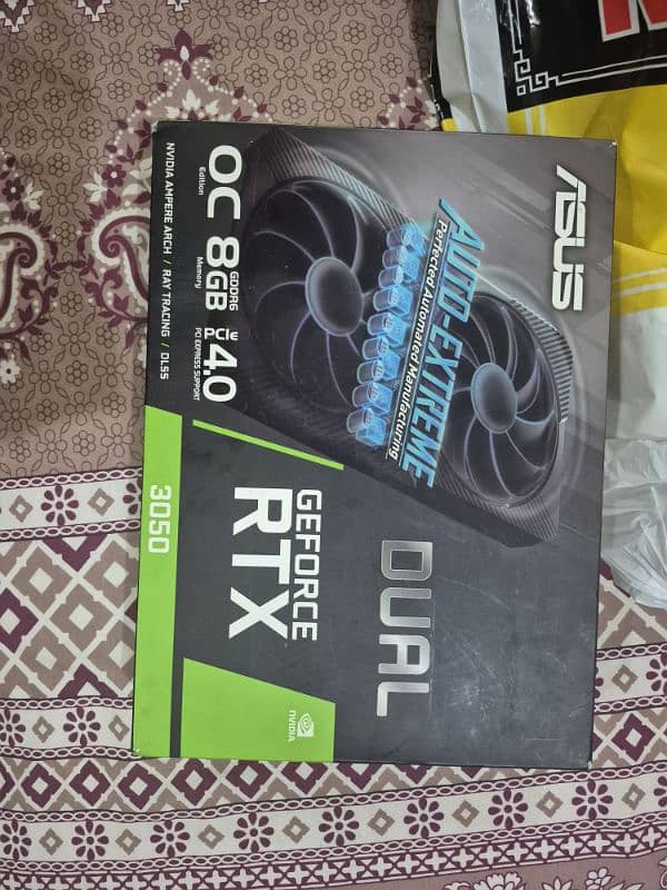 ASUS GEFORCE RTX 3050 OC EDITION 8GB GDDR6 DUAL 1