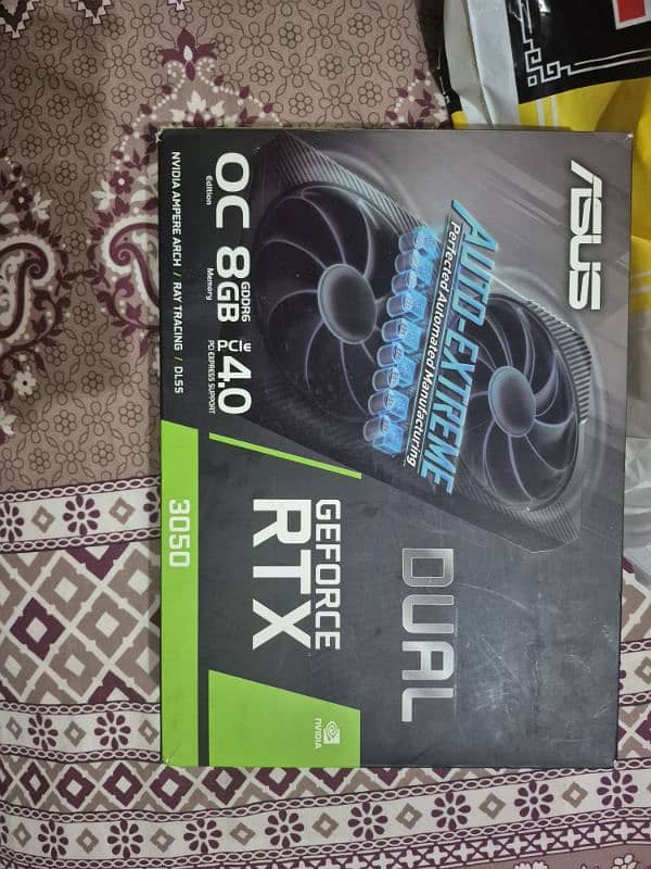 ASUS GEFORCE RTX 3050 OC EDITION 8GB GDDR6 DUAL 2