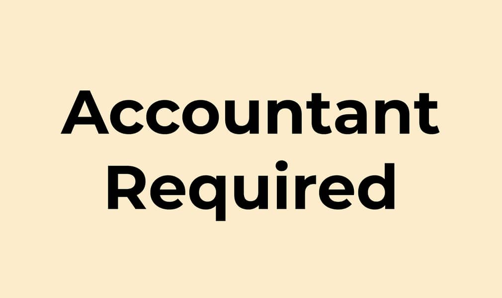 Accountant Needed For Pharmacy 0