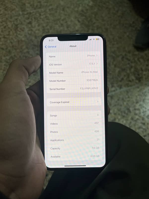 iphone xsmax Pta Aproved 6