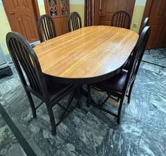 Dining table 6 seater