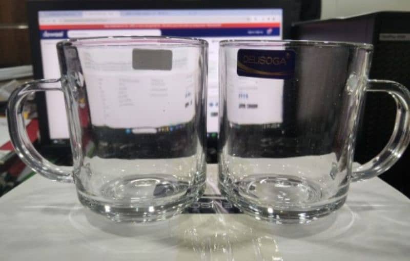 Best quality products of glass cups used milk and tea 2