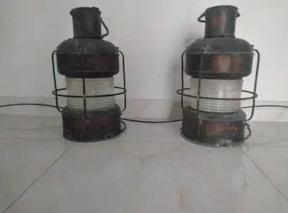 Antique ship lamps 10