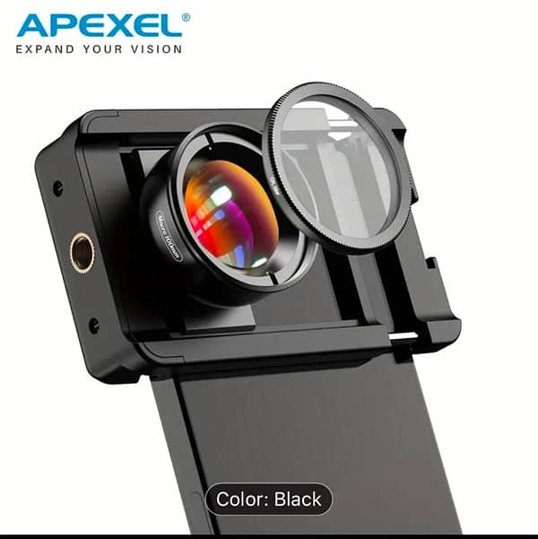 apexel 100mm macro lens (premium quality) 0