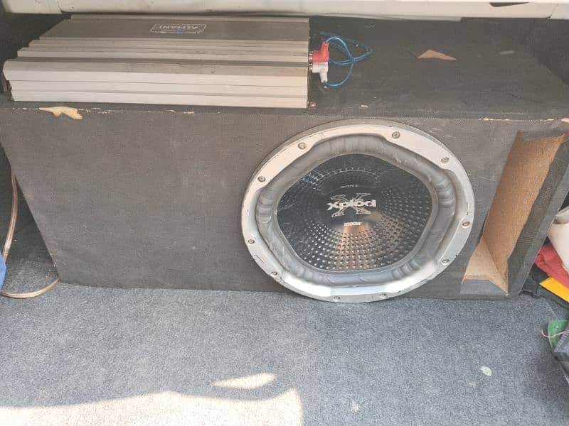 almani amp with woofer include box 0