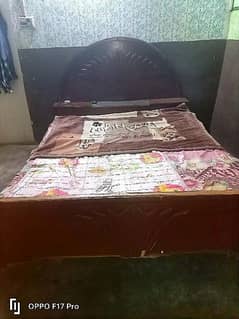 King size bed for sale with mattress