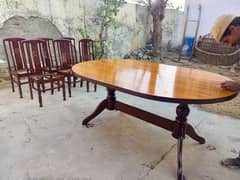 6 seater dinning table