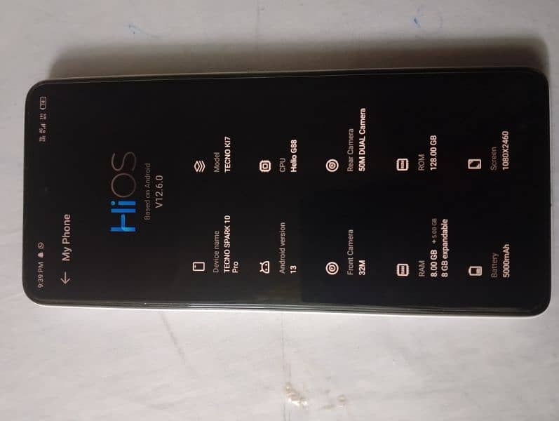 Tecno Spark 10 Pro – 16 128 _ lush cond. . with og glass and free cover 0