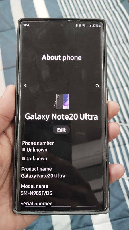 note 20 ultra official pta approved with complete box 0